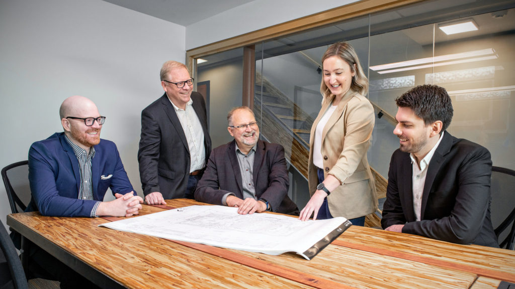 Stephen Mawdsley, Ed van der Maarel, Mike Holt, Melinda Davis and Andrew Simek Photo