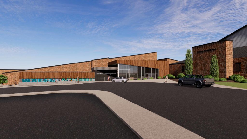 Tilsonburg Community Centre Render