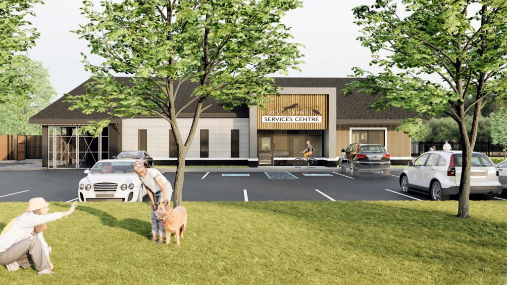 St Thomas Animal Shelter Render